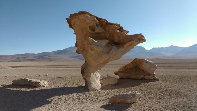 Arbol de piedra - Salar d'Uyuni et Sud-Lipez - Bolivie